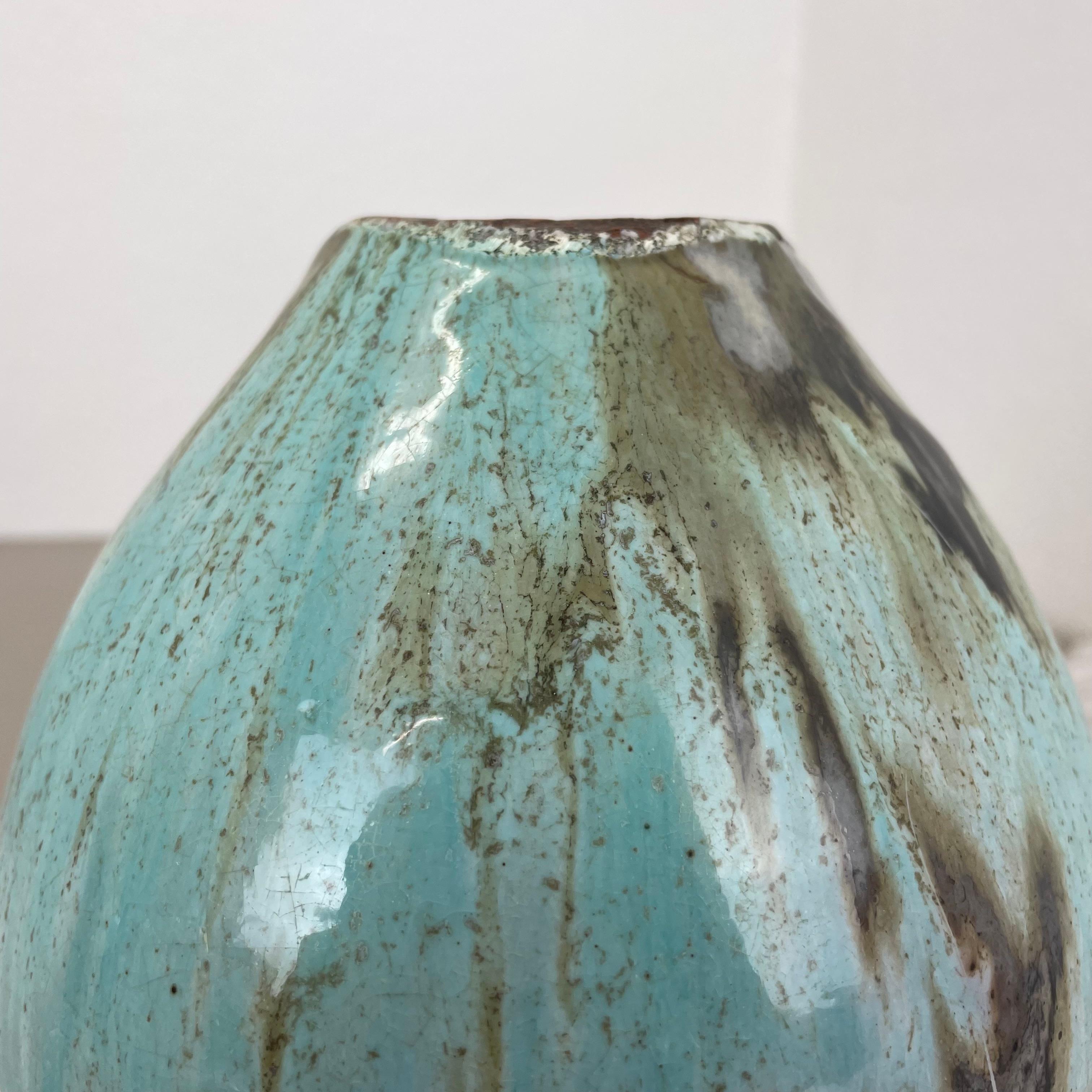 Skulpturales Studio-Keramik-Vasen-Objekt von Otto Meier, Bremen, Deutschland, 1960er Jahre im Angebot 14
