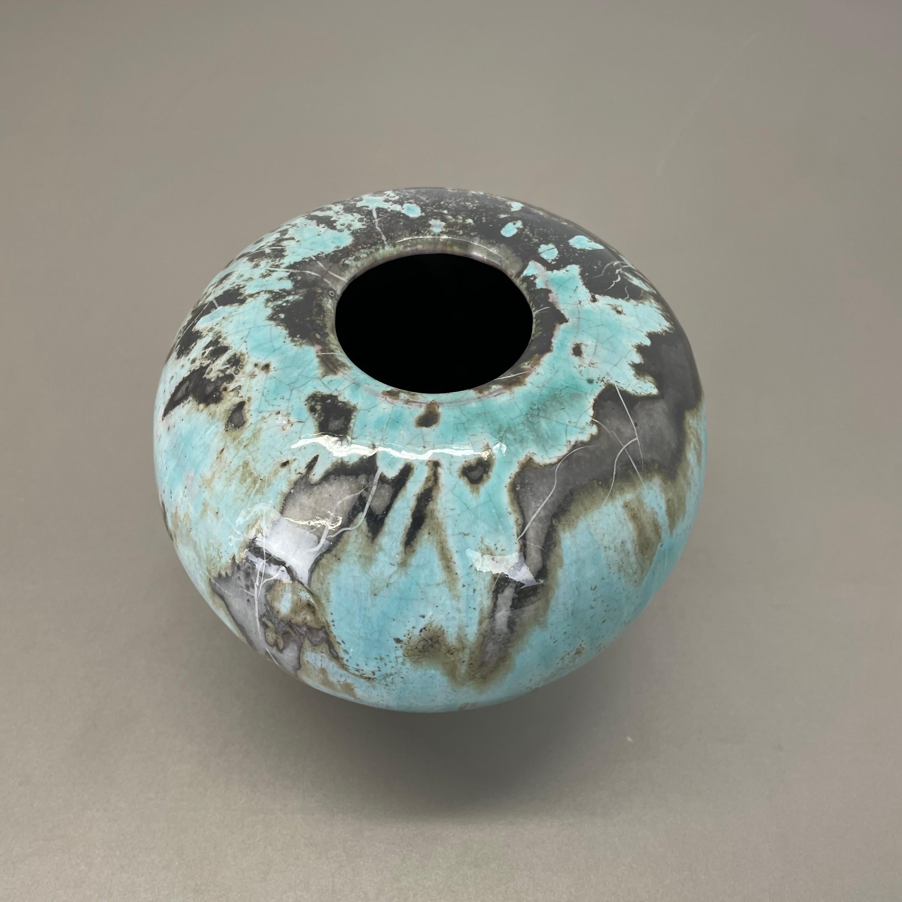 Skulpturales Studio-Keramik-Vasen-Objekt von Otto Meier, Bremen, Deutschland, 1960er Jahre im Angebot 1