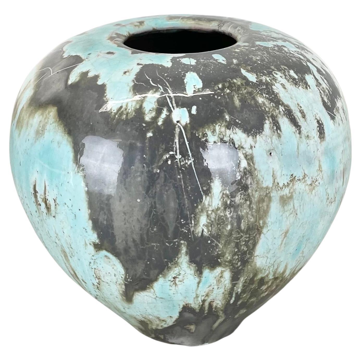Skulpturales Studio-Keramik-Vasen-Objekt von Otto Meier, Bremen, Deutschland, 1960er Jahre im Angebot