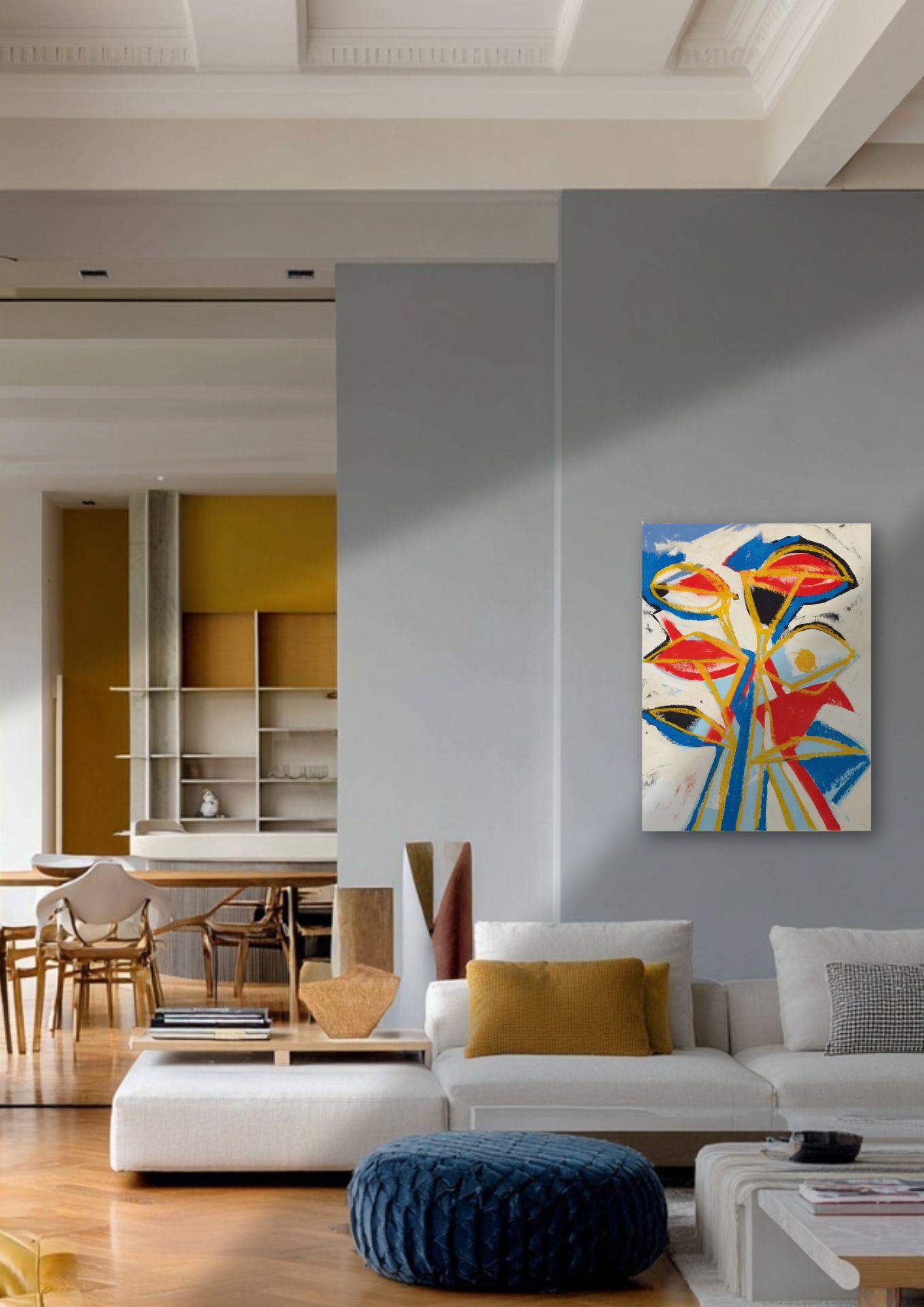 Escultura Flores de Verano 2022 Por Terence Maluleke Lienzo en venta