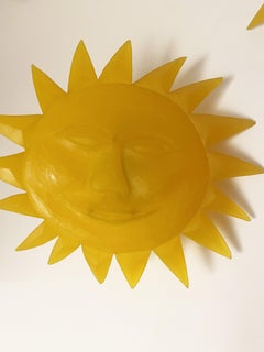 Sculptural "Sun" Sconce by Jean-Charles de Castelbajac, France, 1990s