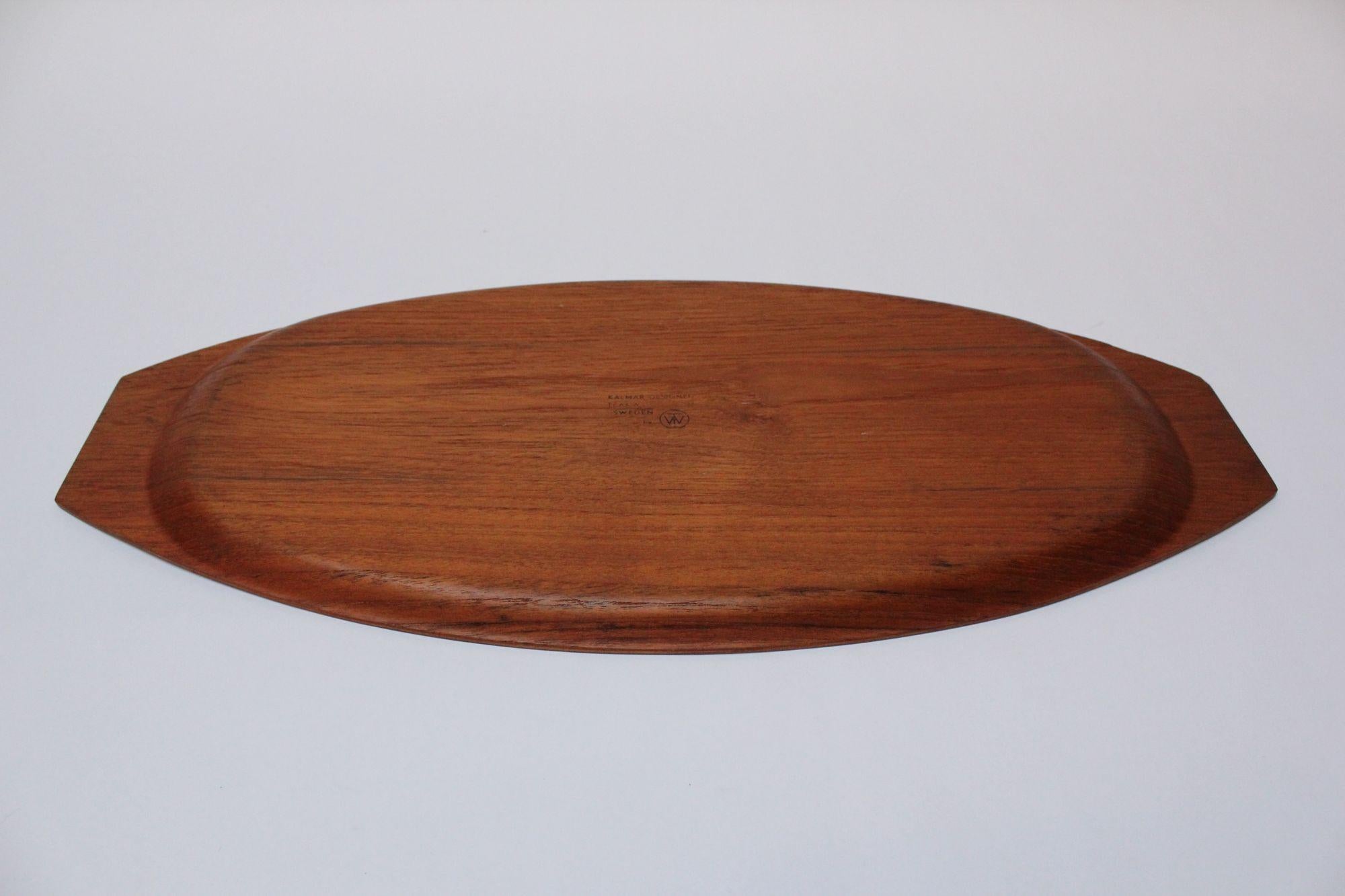 Mid-20th Century Sculptural Swedish Modern Teak 