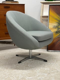 Skulpturaler Drehsessel, Space-Age-Design, um 1970