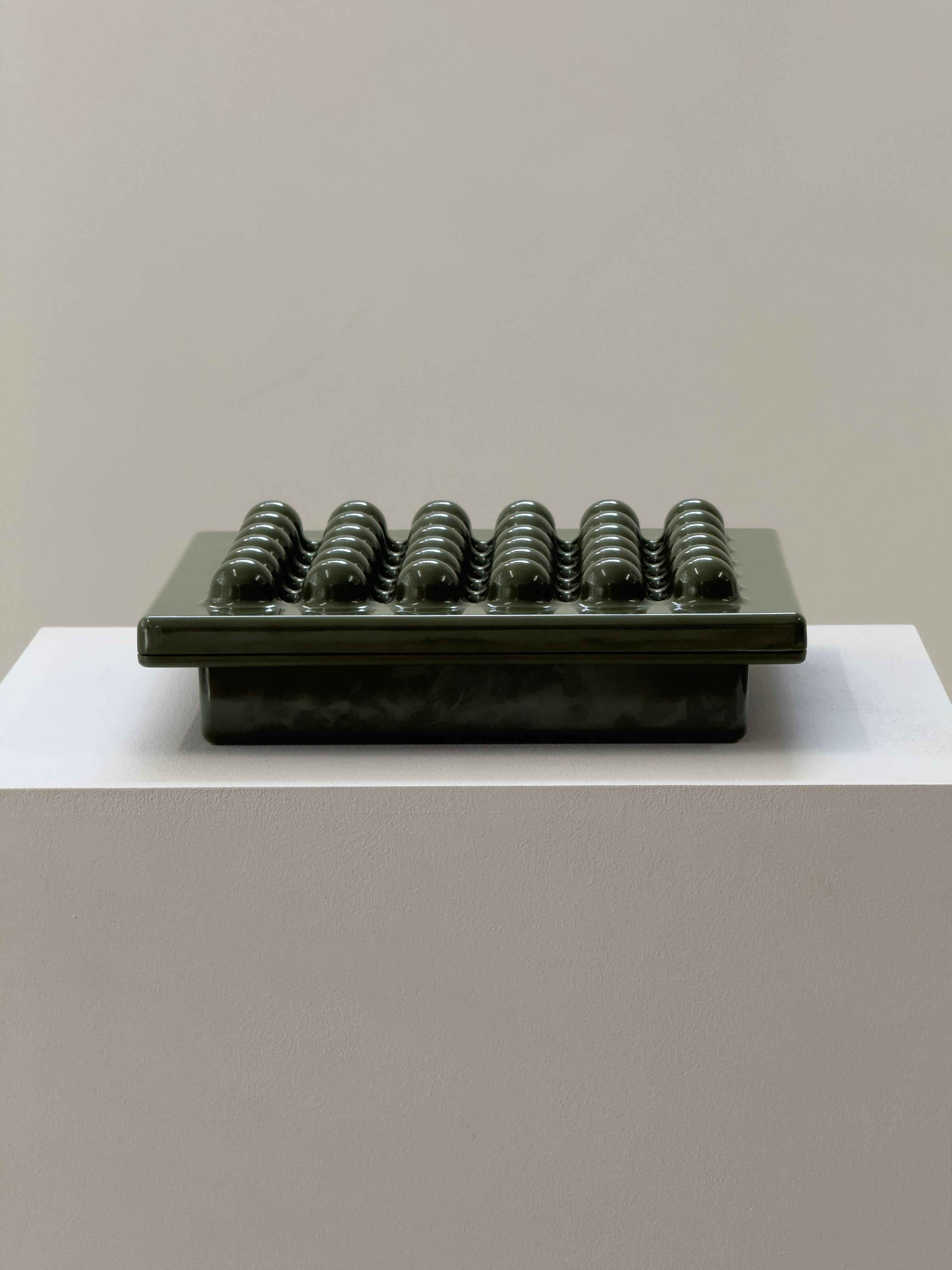 Sculptural Synthesis Ashtray by Ettore Sottsass for Olivetti, Italy 1970s For Sale 1