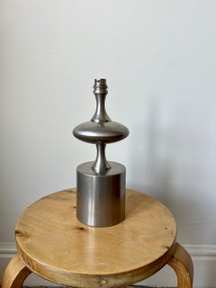 Lampada da tavolo scultorea attribuita a Philippe Barbier, Francia anni 1960-70