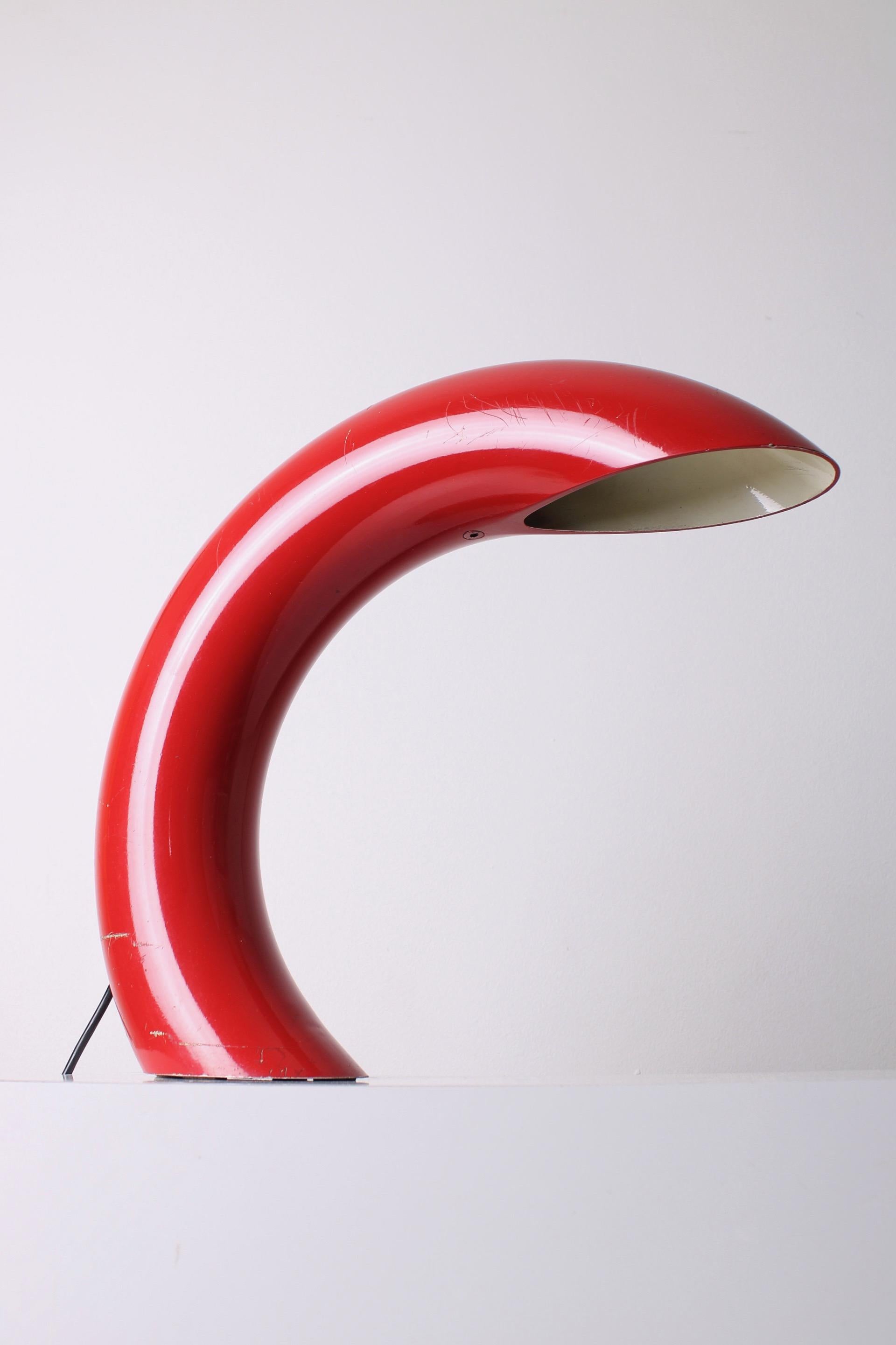 Sculptural table lamp by Alfedo Bianchi, 1975 For Sale 2