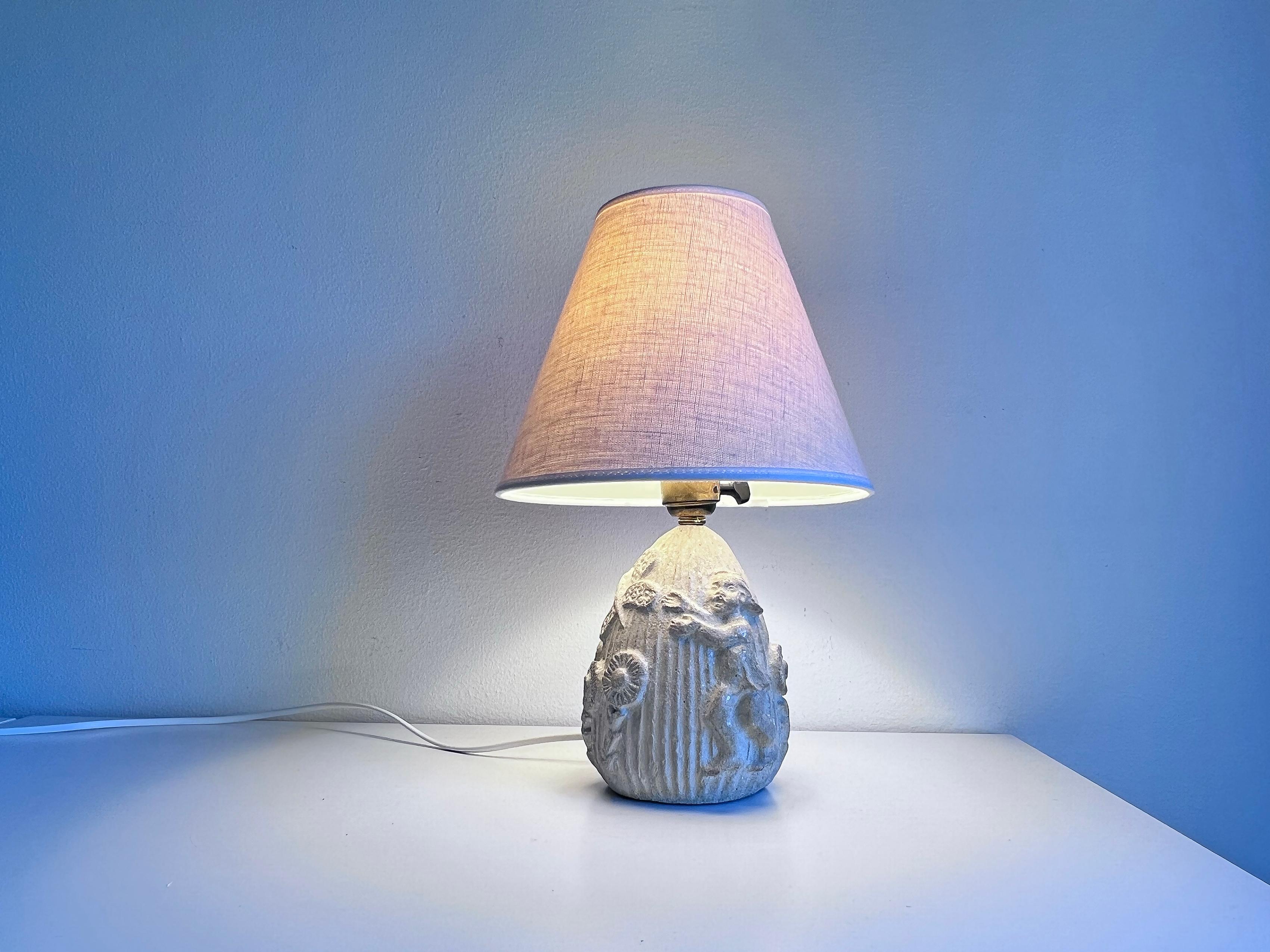 Swedish Table Lamp by Erling Valldeby, ca 1940-50s For Sale