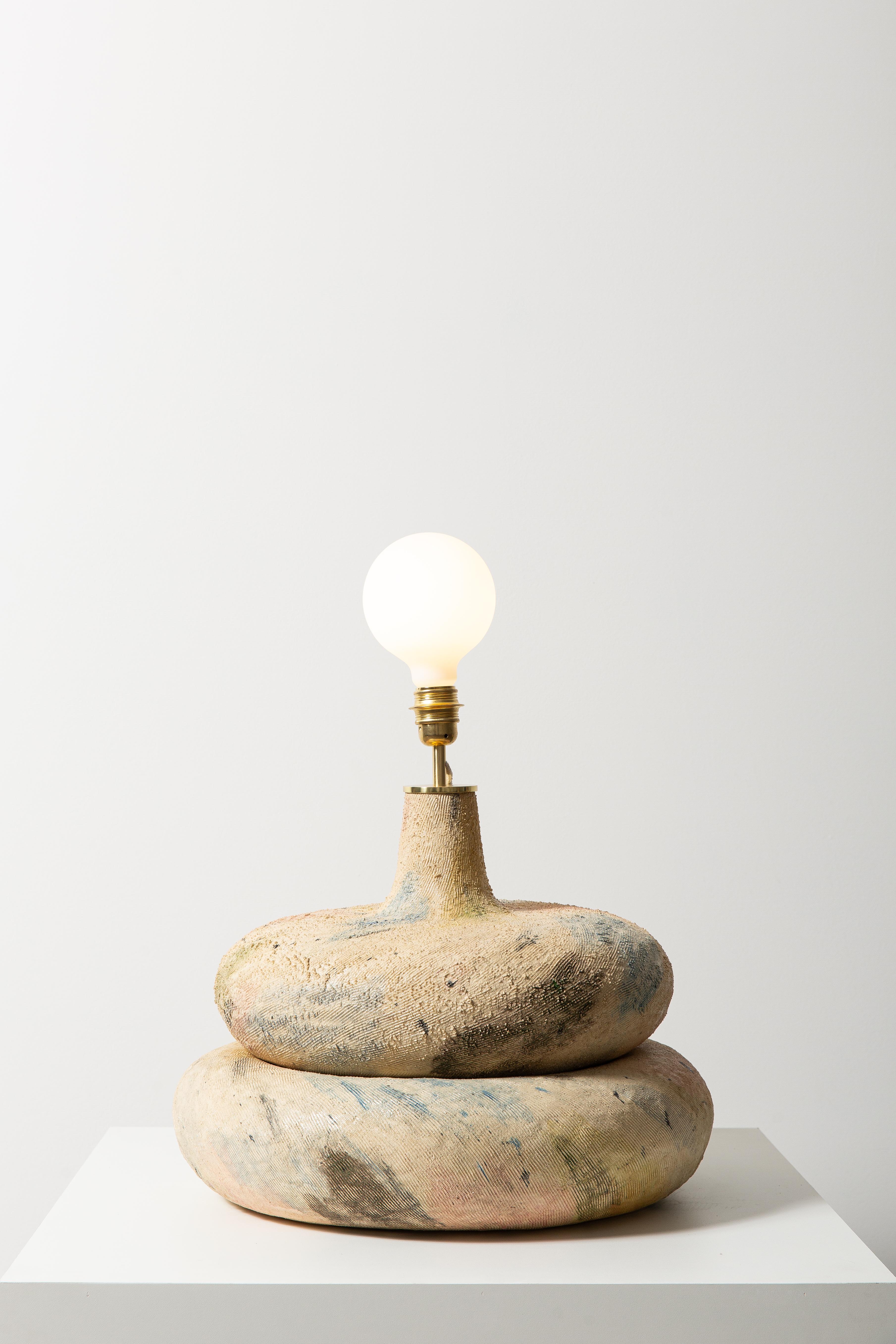 Lampe de table sculpturale par Jacque Faus Neuf - En vente à São Paulo, BR