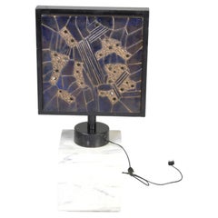 Sculptural Table Lamp by Valdelsa, Italian Design, 1970