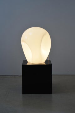 Sculptural Table Lamp by Vistosi Murano, 1989, hand-blown