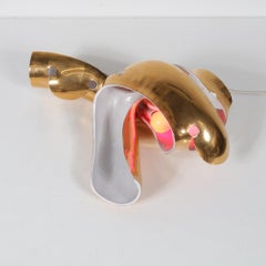 Sculptural Table Light by Amadeo Fiorese for Cermiche Fiorese, Italy 1960