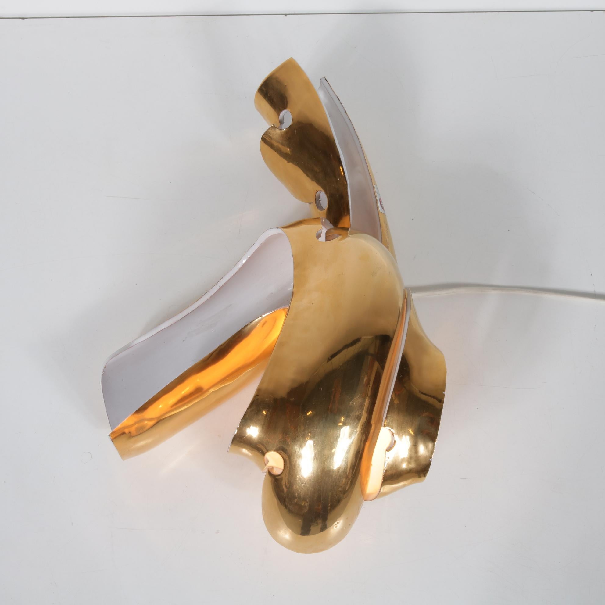 Sculptural Table Light by Amadeo Fiorese for Cermiche Fiorese, Italy 1960 In Good Condition For Sale In Amsterdam, NL