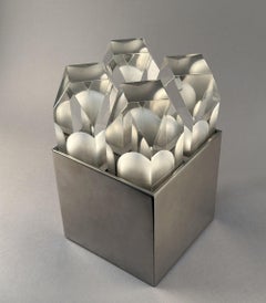 Lampada da tavolo scultorea di Gaetano Missaglia Italia anni '60