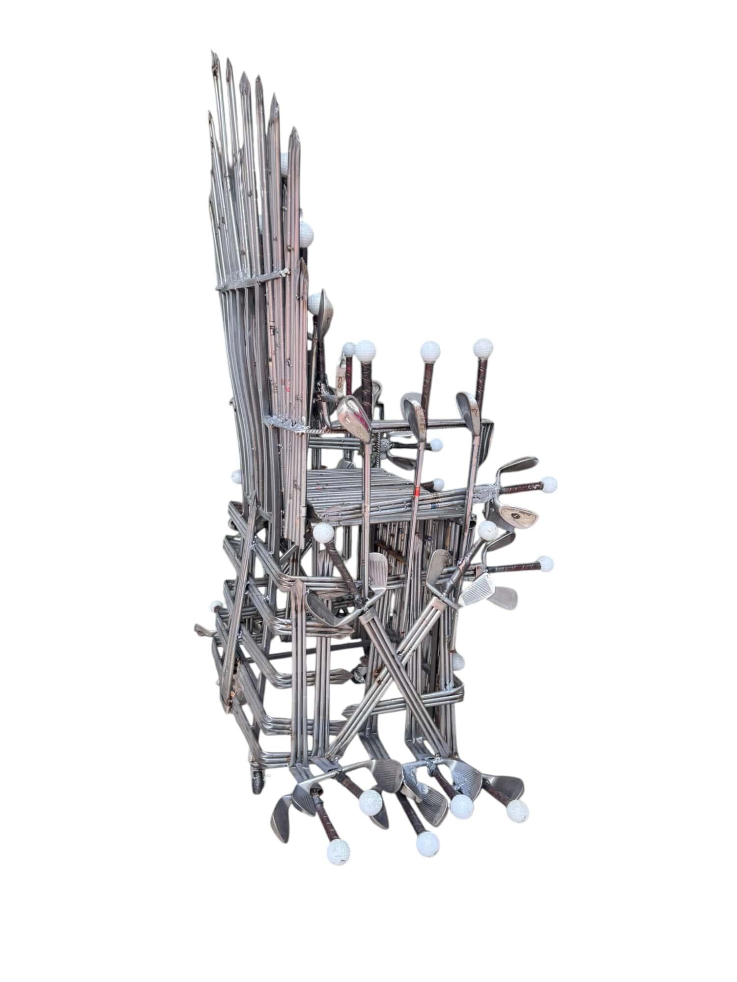 Sedia scultorea da golf Pop Art in vendita 5