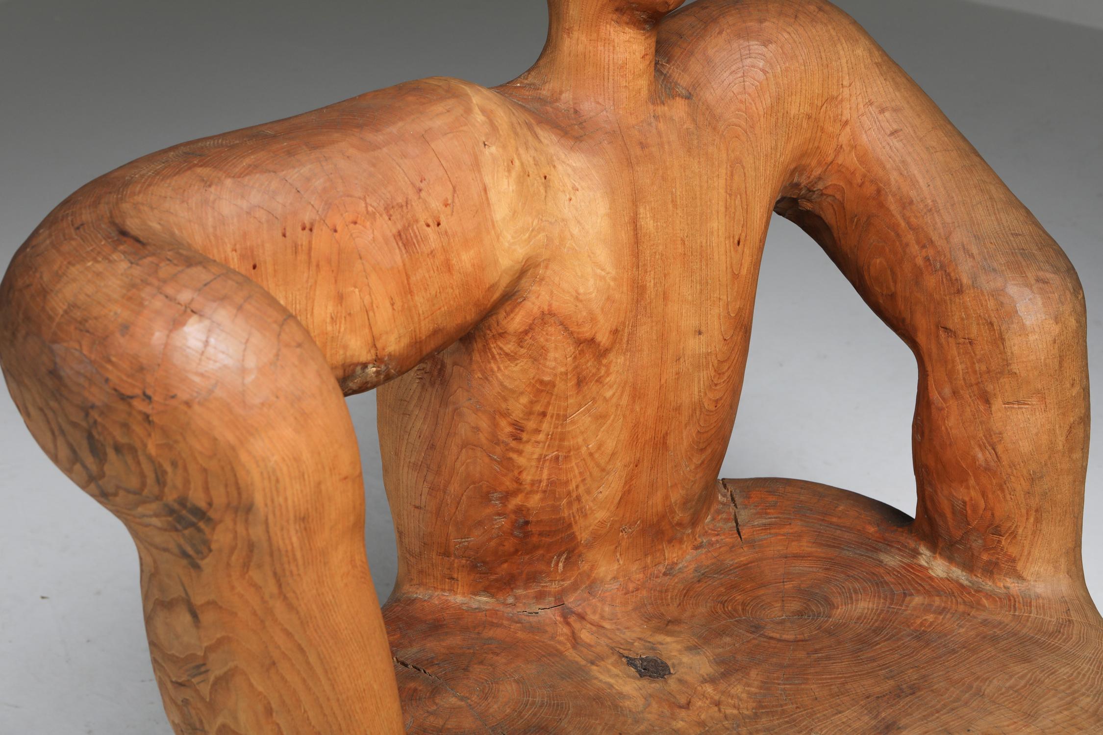 Sculptural Throne Chair 1