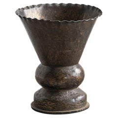 Jarrón escultórico Trench Art Años 20