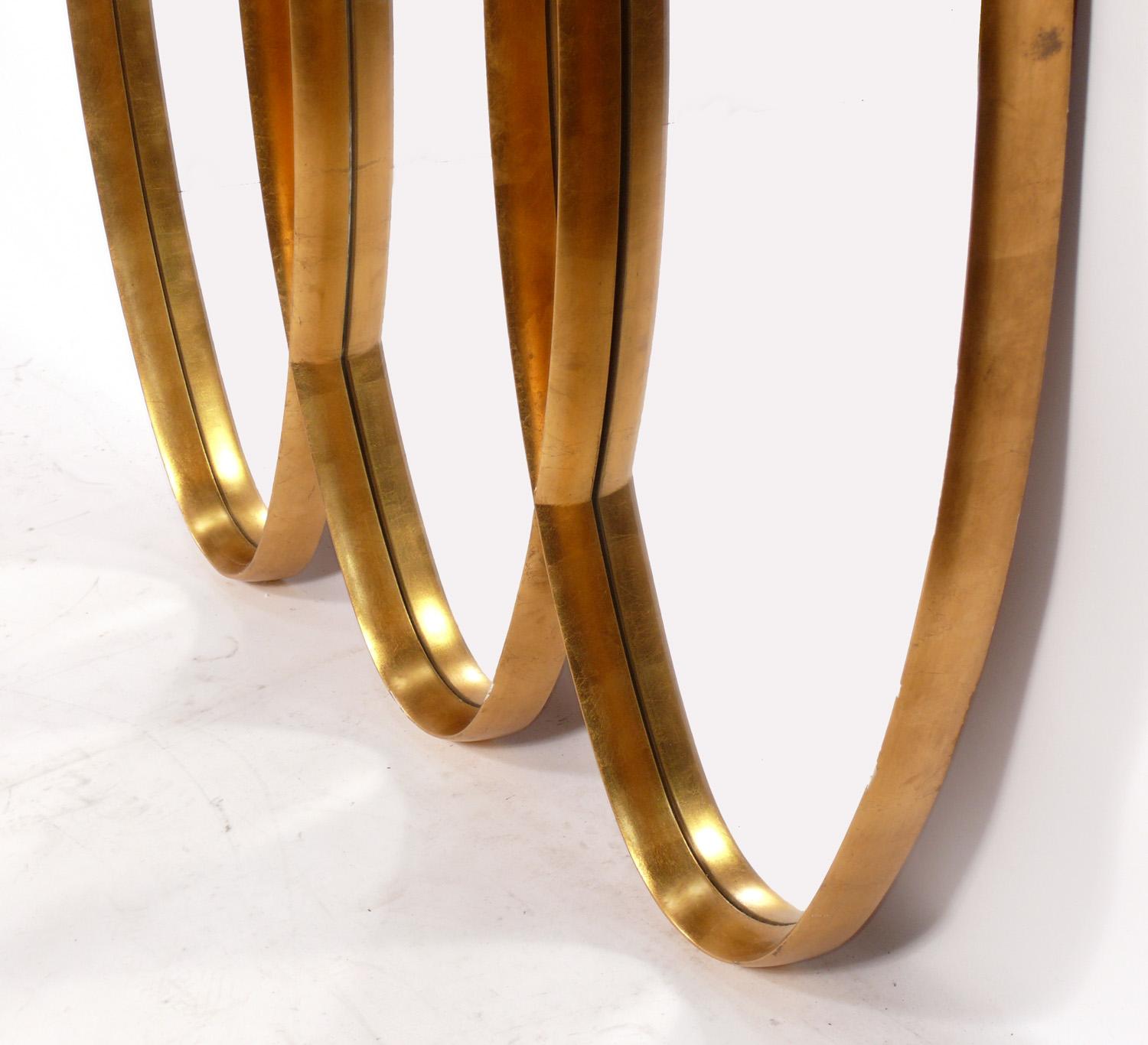 triple oval mirror
