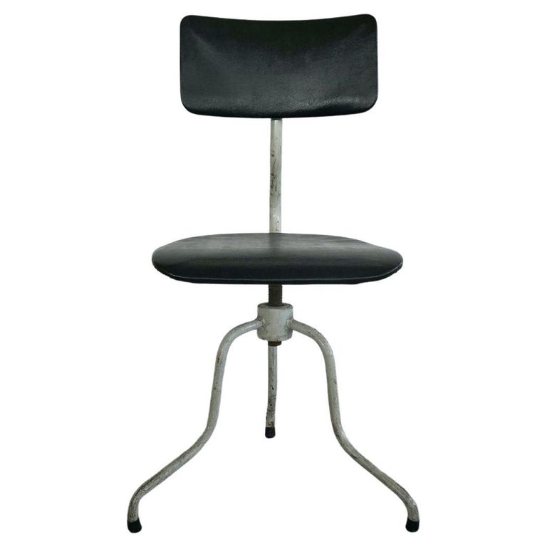 Sculptural Tripod Desk Chair 1930s For Sale at 1stDibs