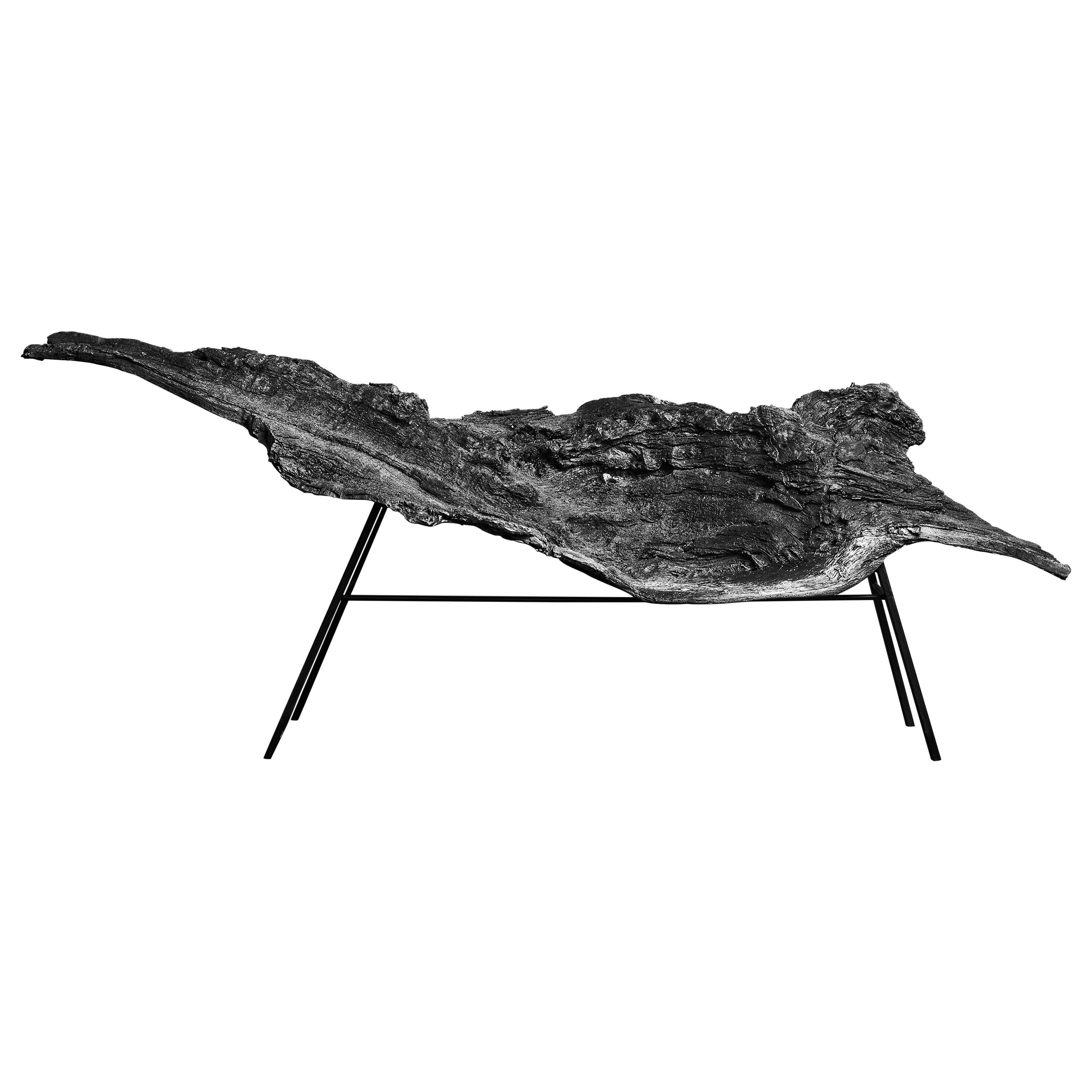 Sculptural "Trunk" Bench at Cost Price