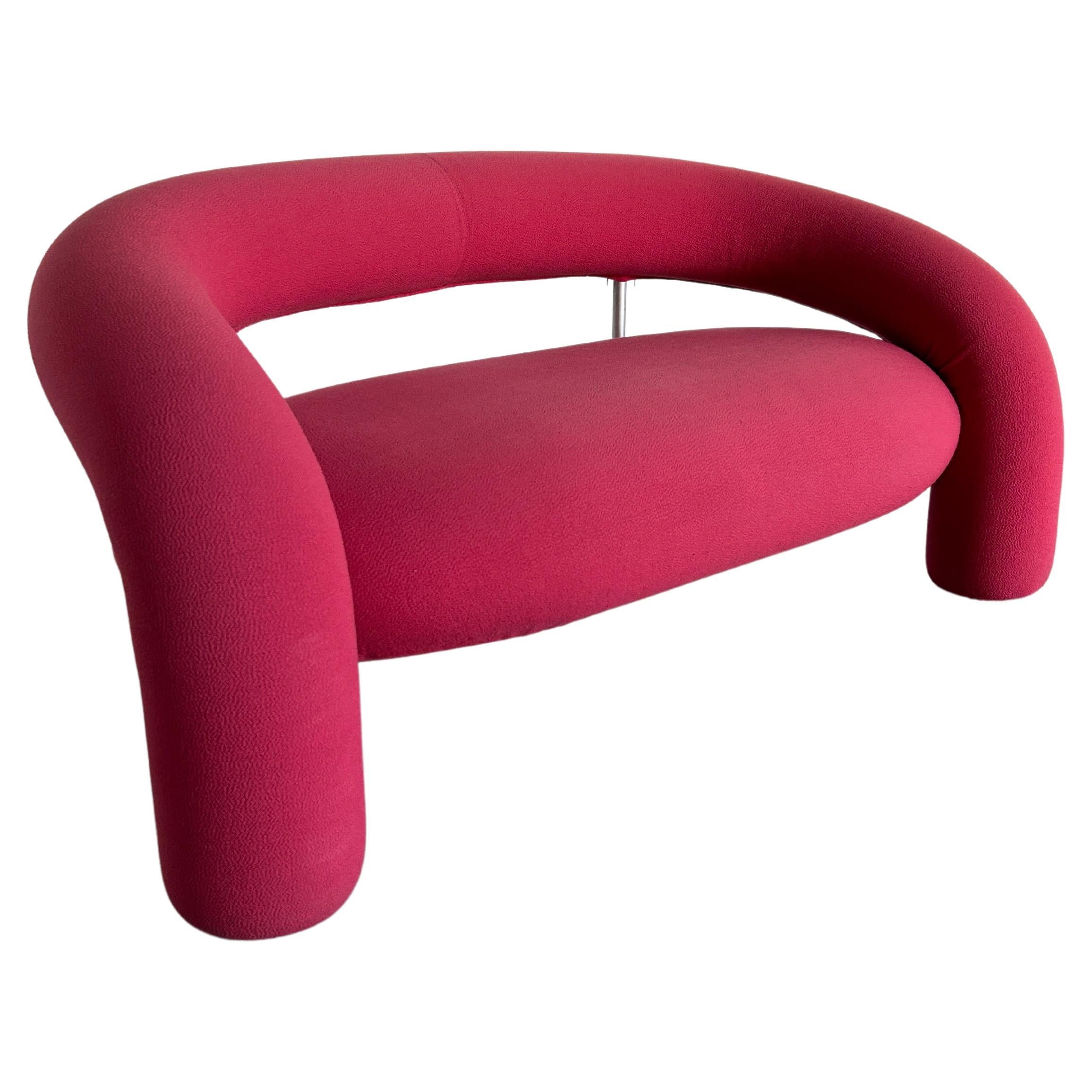 Sculptural Tube Sofa by Anna & Carlo Bartoli for Rossi di Albizzate, 1990s Italy