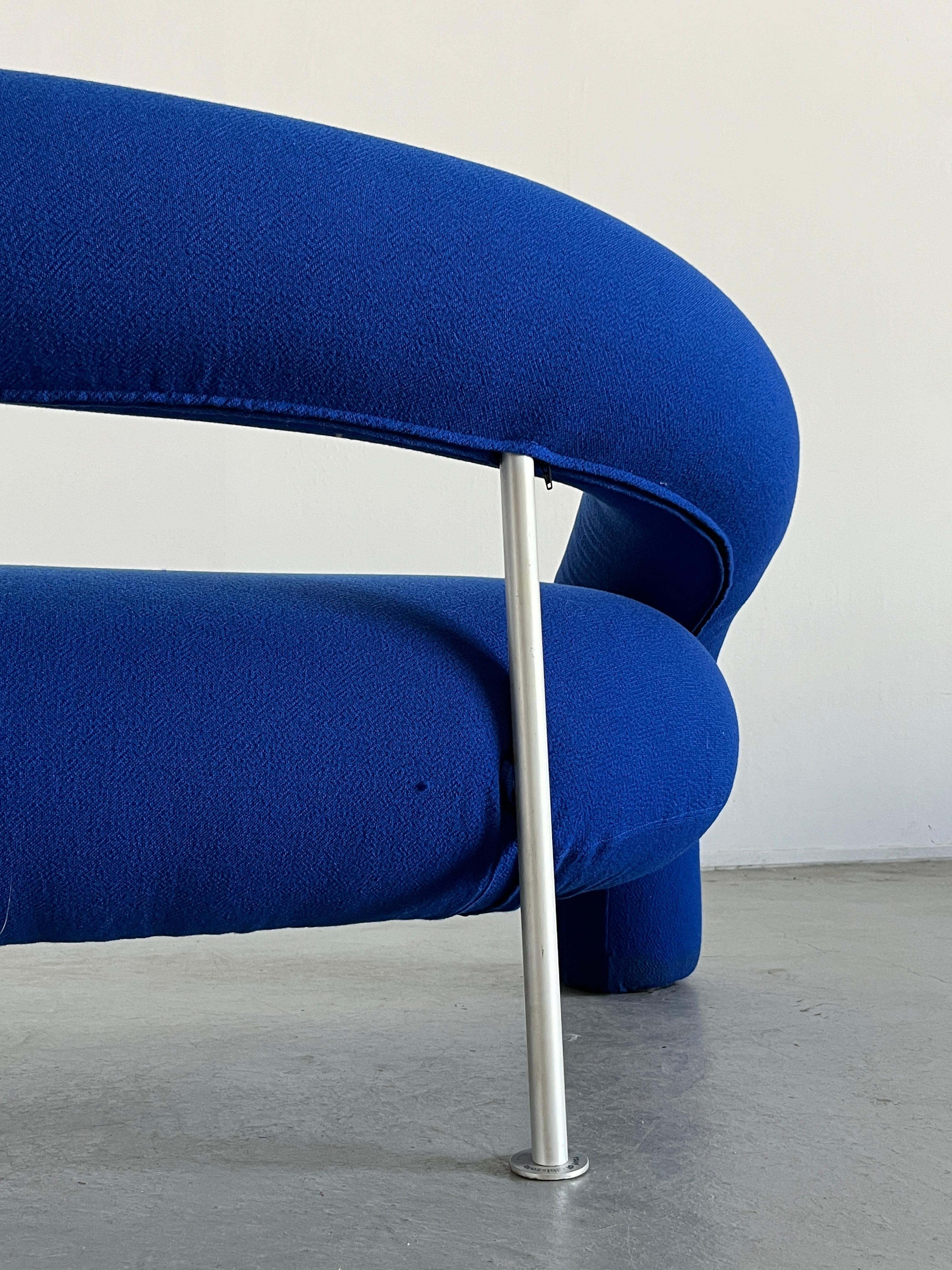 Sculptural Tube Sofa by Anna & Carlo Bartoli for Rossi di Albizzate, Italy, 90s For Sale 6