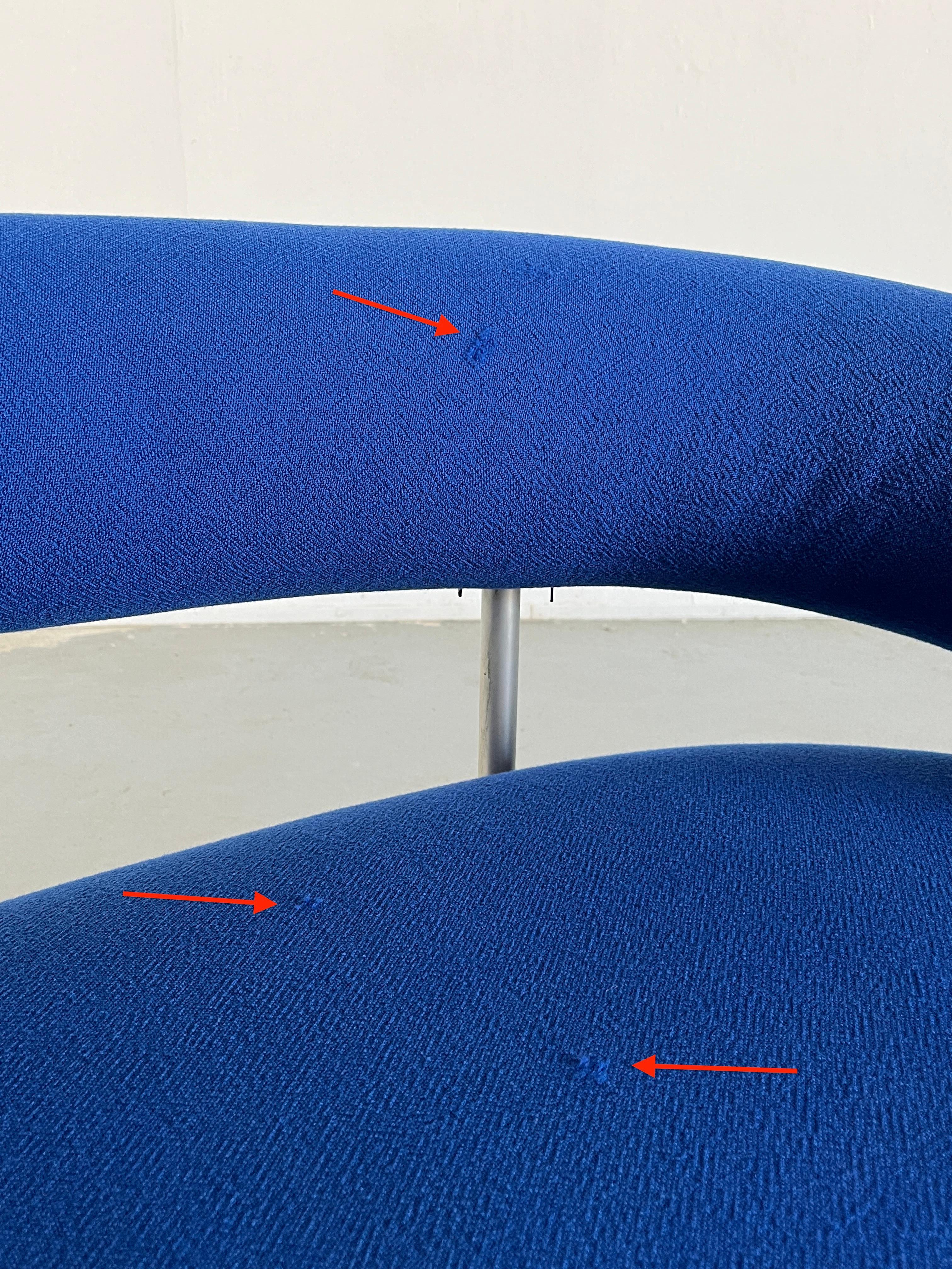 Sculptural Tube Sofa by Anna & Carlo Bartoli for Rossi di Albizzate, Italy, 90s For Sale 10
