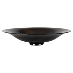 Sculptural Turned Wooden Bowl by Master Craftsman Bert Marsh 1990s