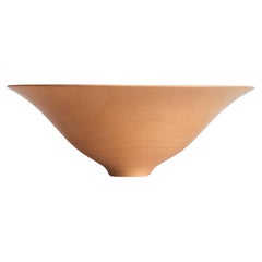 Sculptural Turned Wooden Bowl by Master Craftsman Bert Marsh 1990s