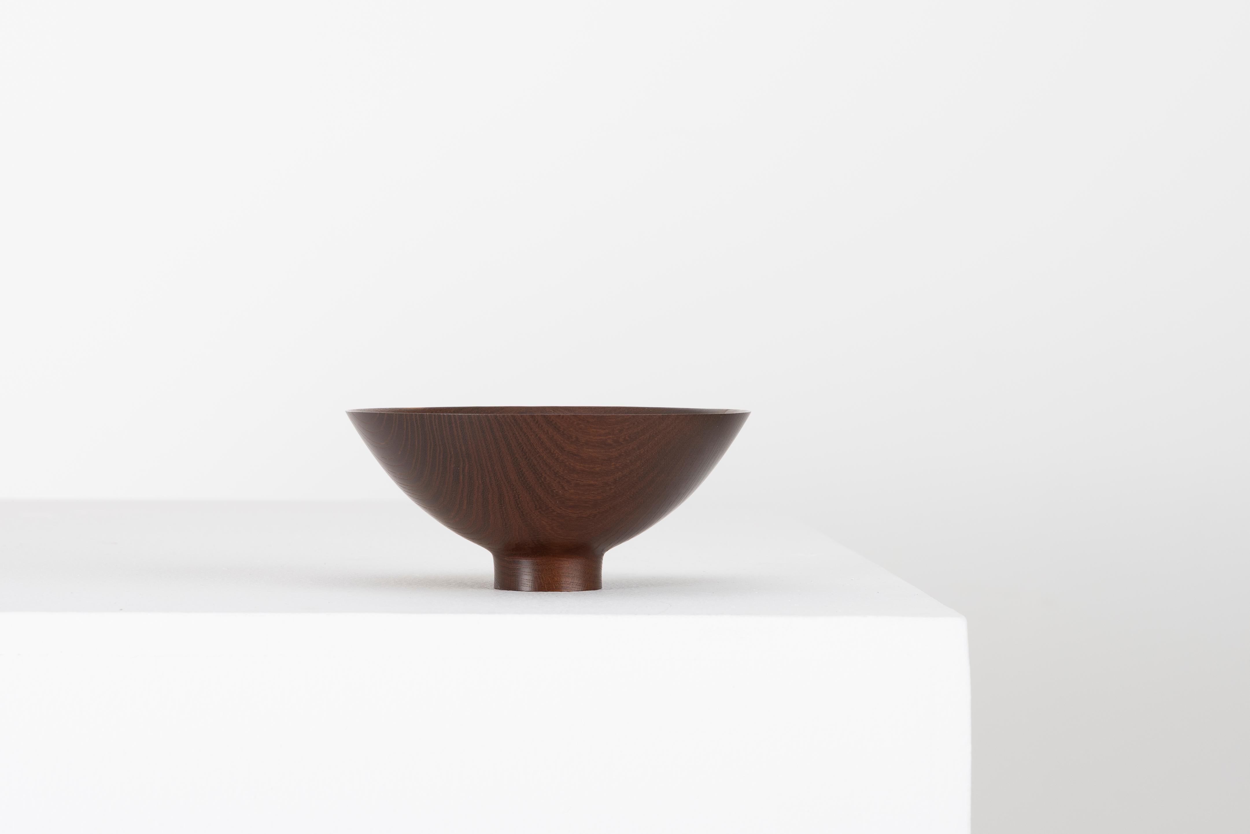 We have for sale a wooden bowl by master woodturner Ray Key (1942-2018). Ray Key was one of the most praised woodturners of any generation. His works are in museum collections world wide. He was awarded a British Empire Medal in 2015 in the Late