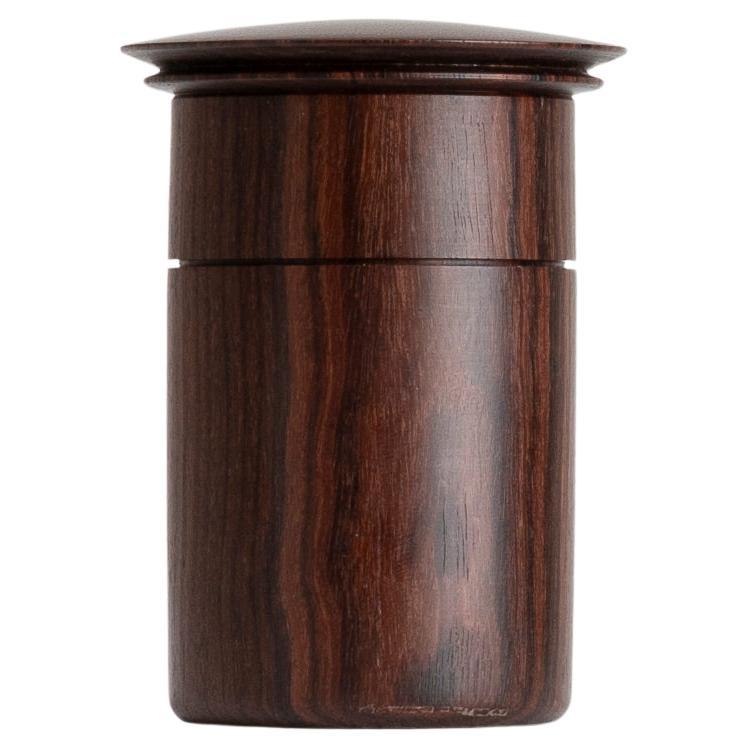 Sculptural Turned Wooden Bowl by Master Craftsman Ray Key 1990s