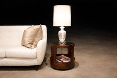 Tavolino moderno brasiliano a due piani in legno duro di Bertomeu, Brasile, anni '60