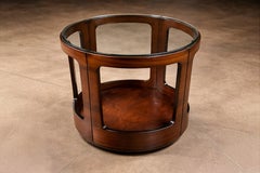 Sculptural Two-Tier Side Table by Bertomeu, Brazilian Rosewood, 1960s