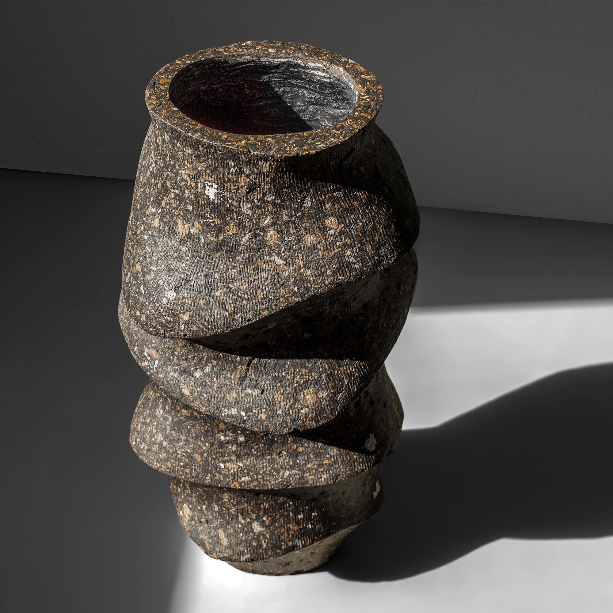 Contemporary Sculptural Vase 2 by Donatas Zukauskas For Sale
