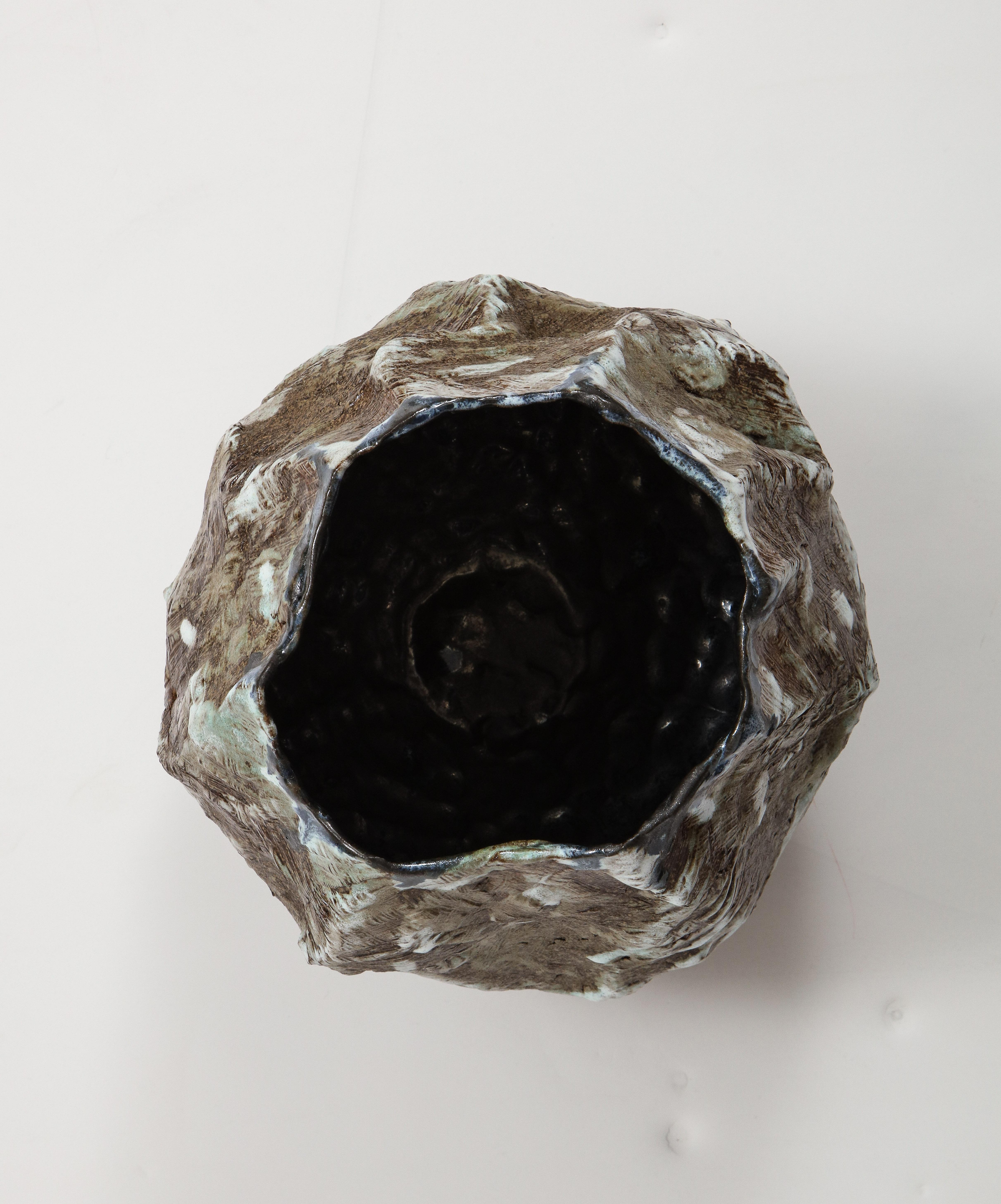 Contemporary Sculptural Vase #3 by Dena Zemsky For Sale
