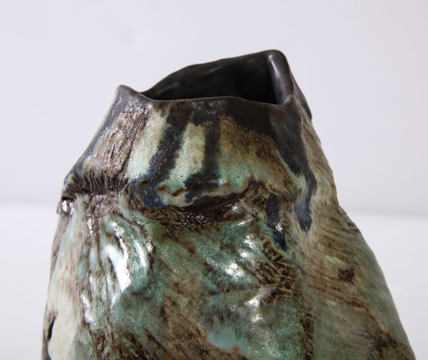 Contemporary Sculptural Vase #6 by Dena Zemsky