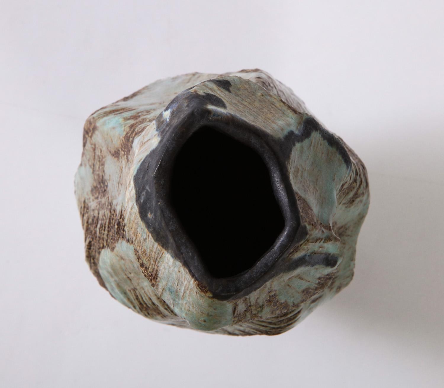 Ceramic Sculptural Vase #8 by Dena Zemsky 