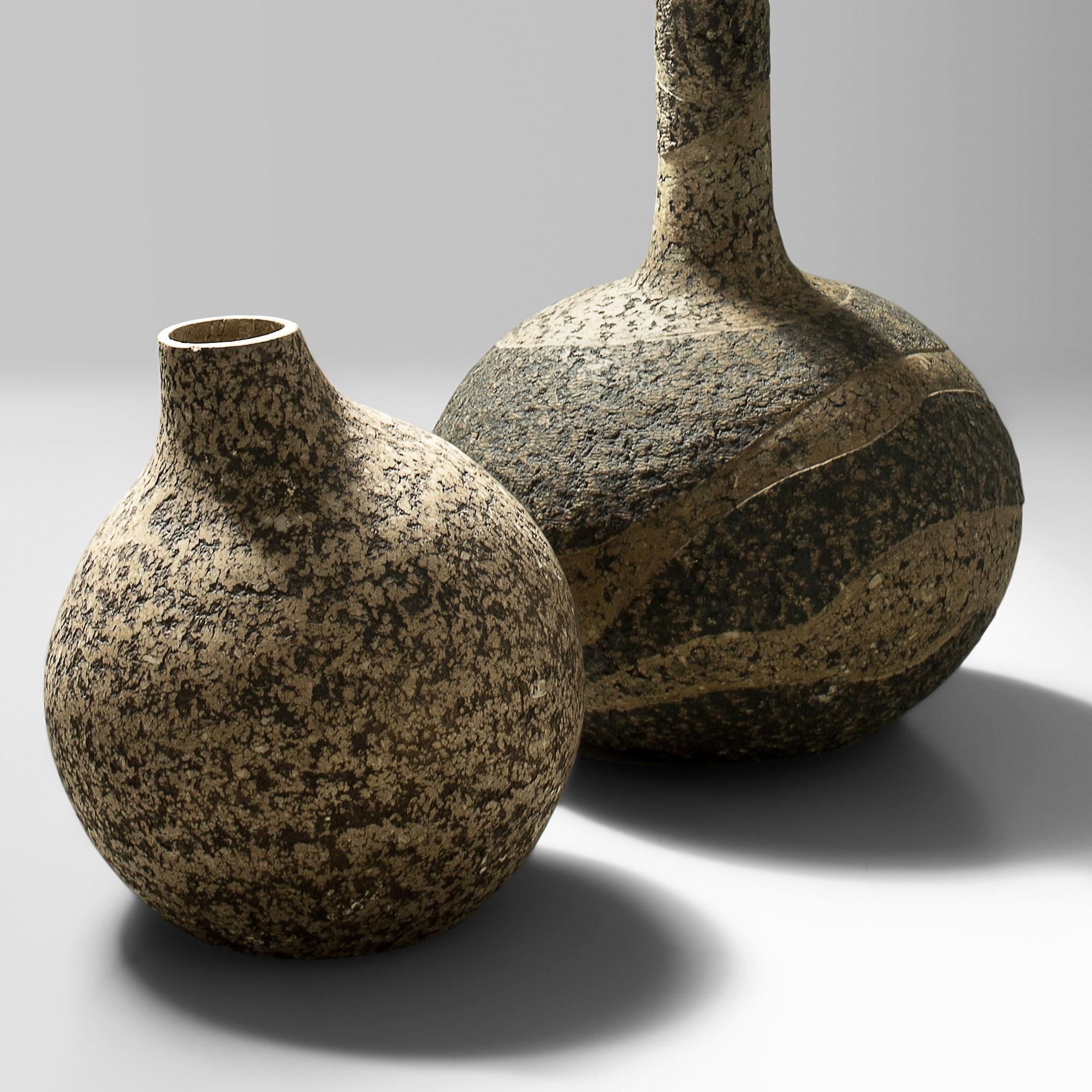 Organic Modern Sculptural Vase, Handmade Home Decor by Donatas Žukauskas In Stock For Sale