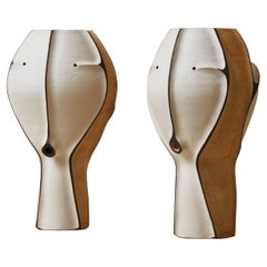 Sculptural Vases by H. Taquet