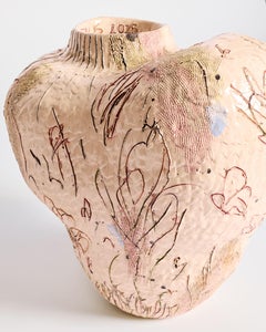 Skulpturales Gefäß von Jacque Faus