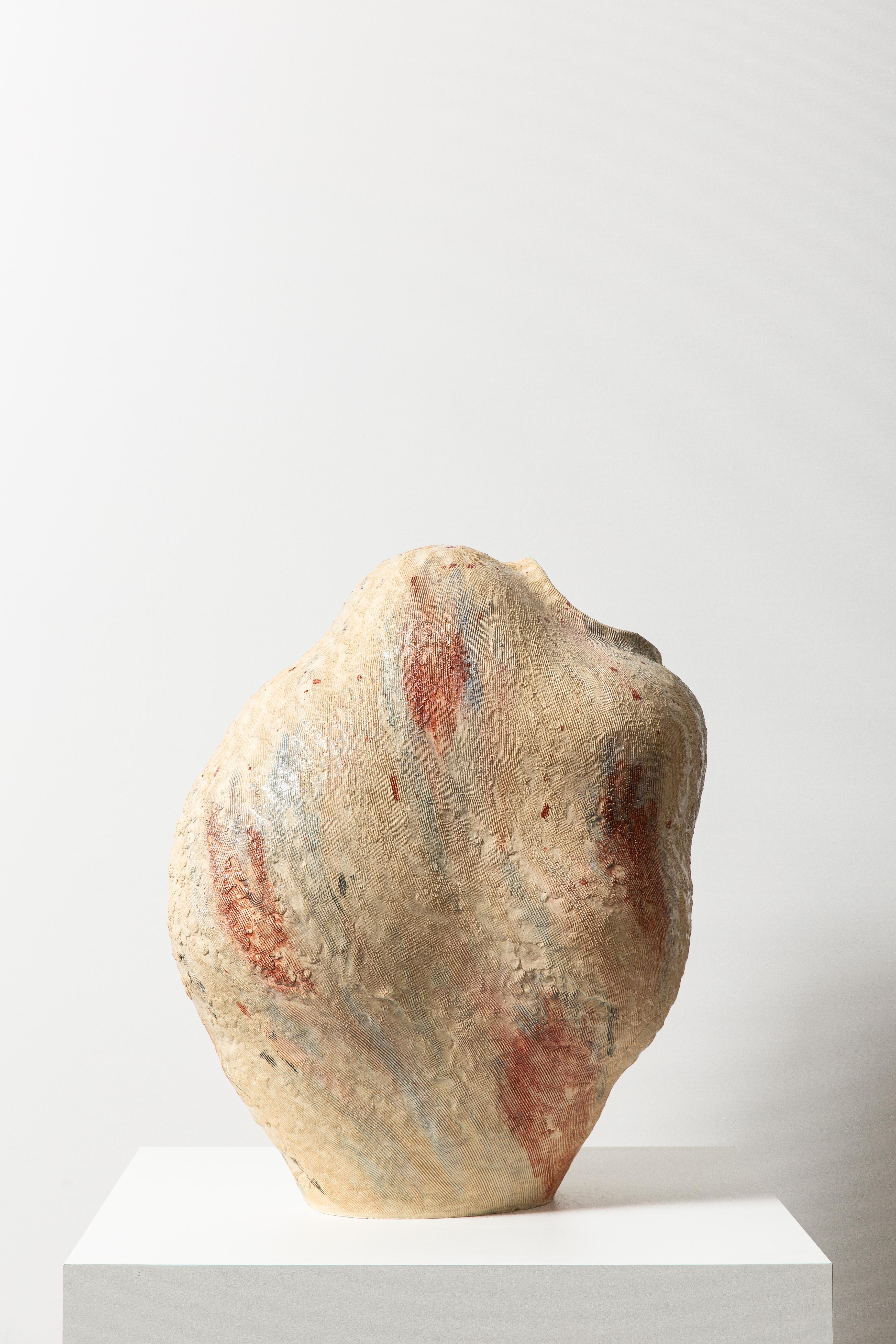 Brasiliano Vaso scultoreo di Jacque Faus in vendita