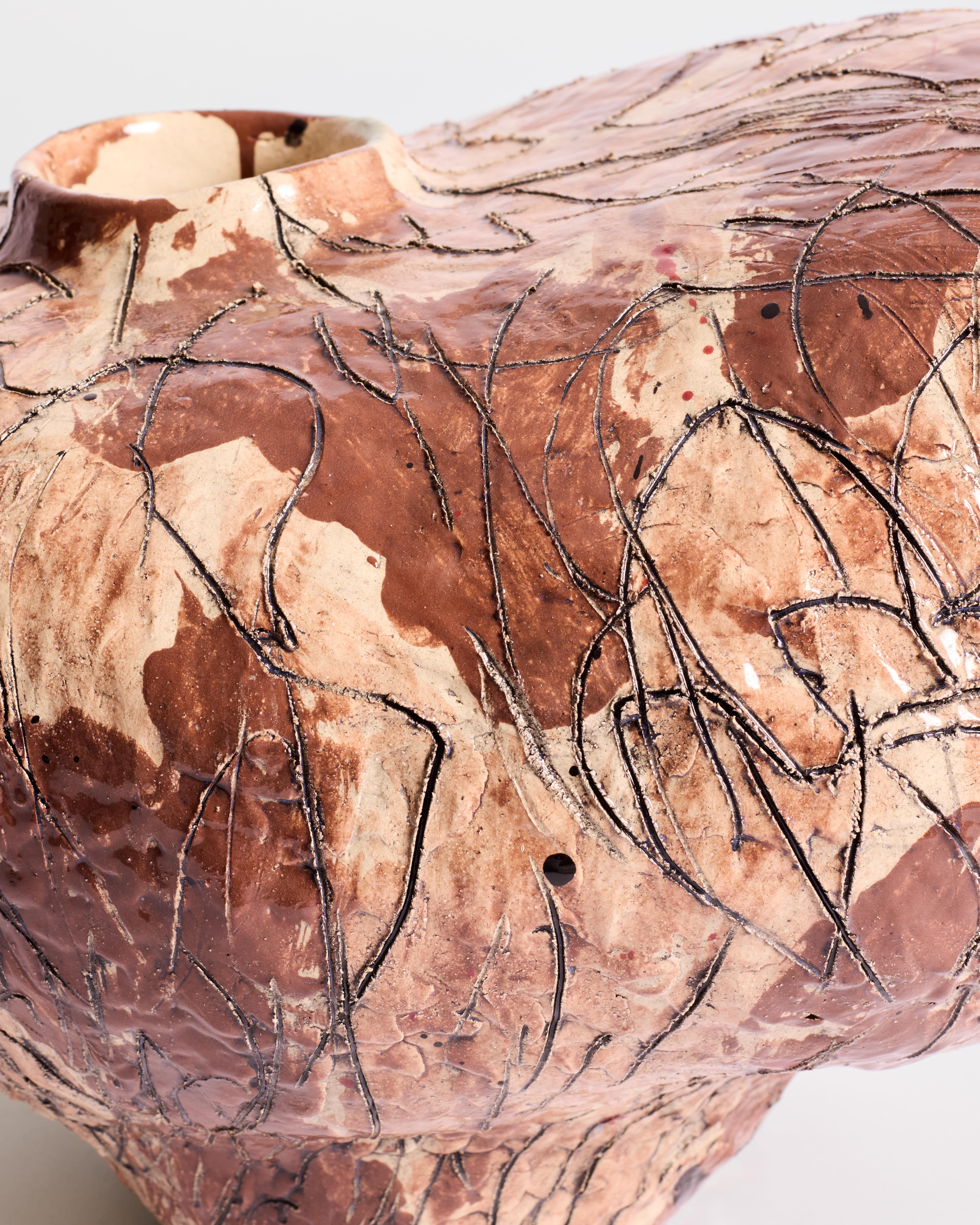 Vaso scultoreo di Jacque Faus In condizioni Nuovo in vendita a São Paulo, BR