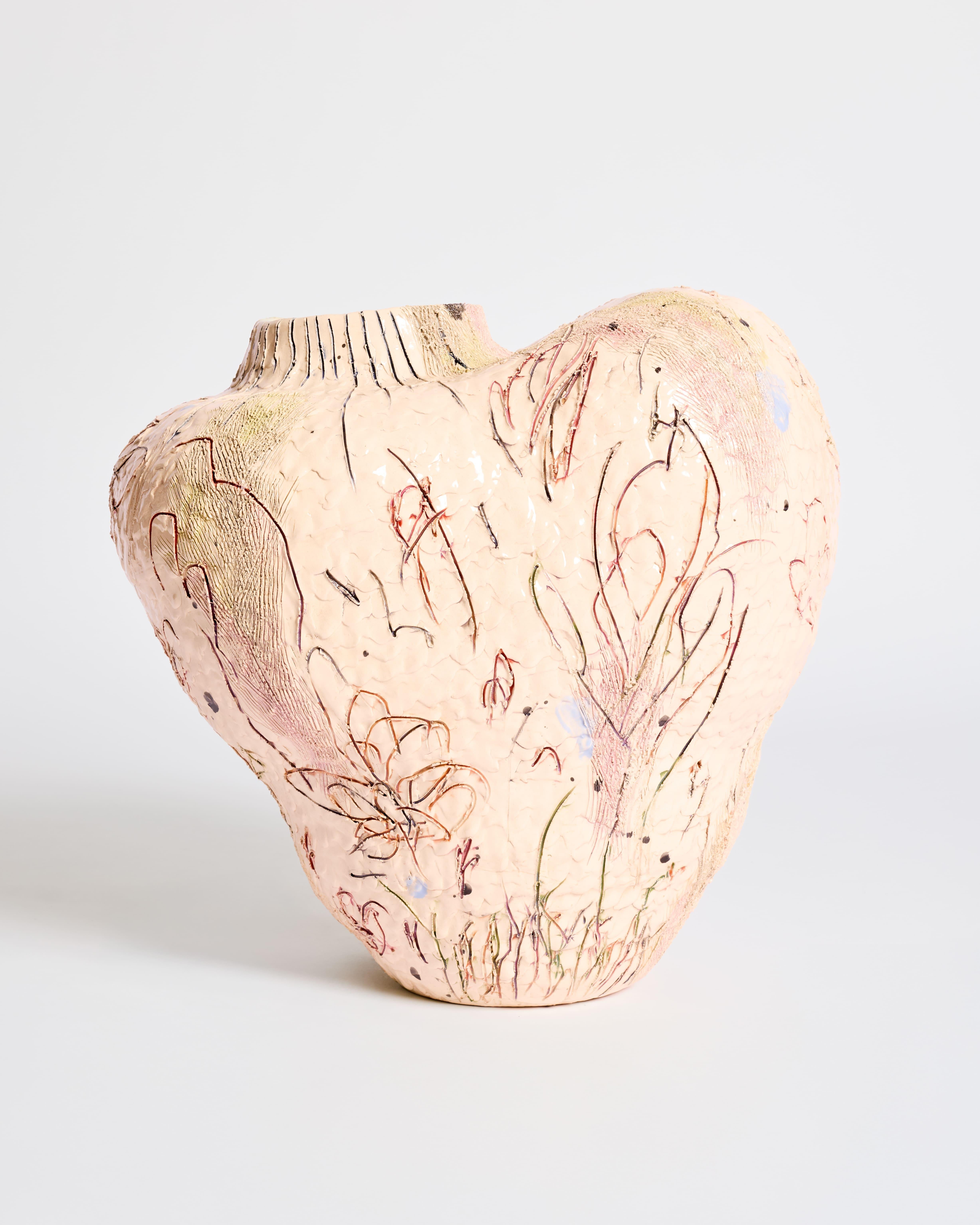 Vaso scultoreo di Jacque Faus In condizioni Nuovo in vendita a São Paulo, BR