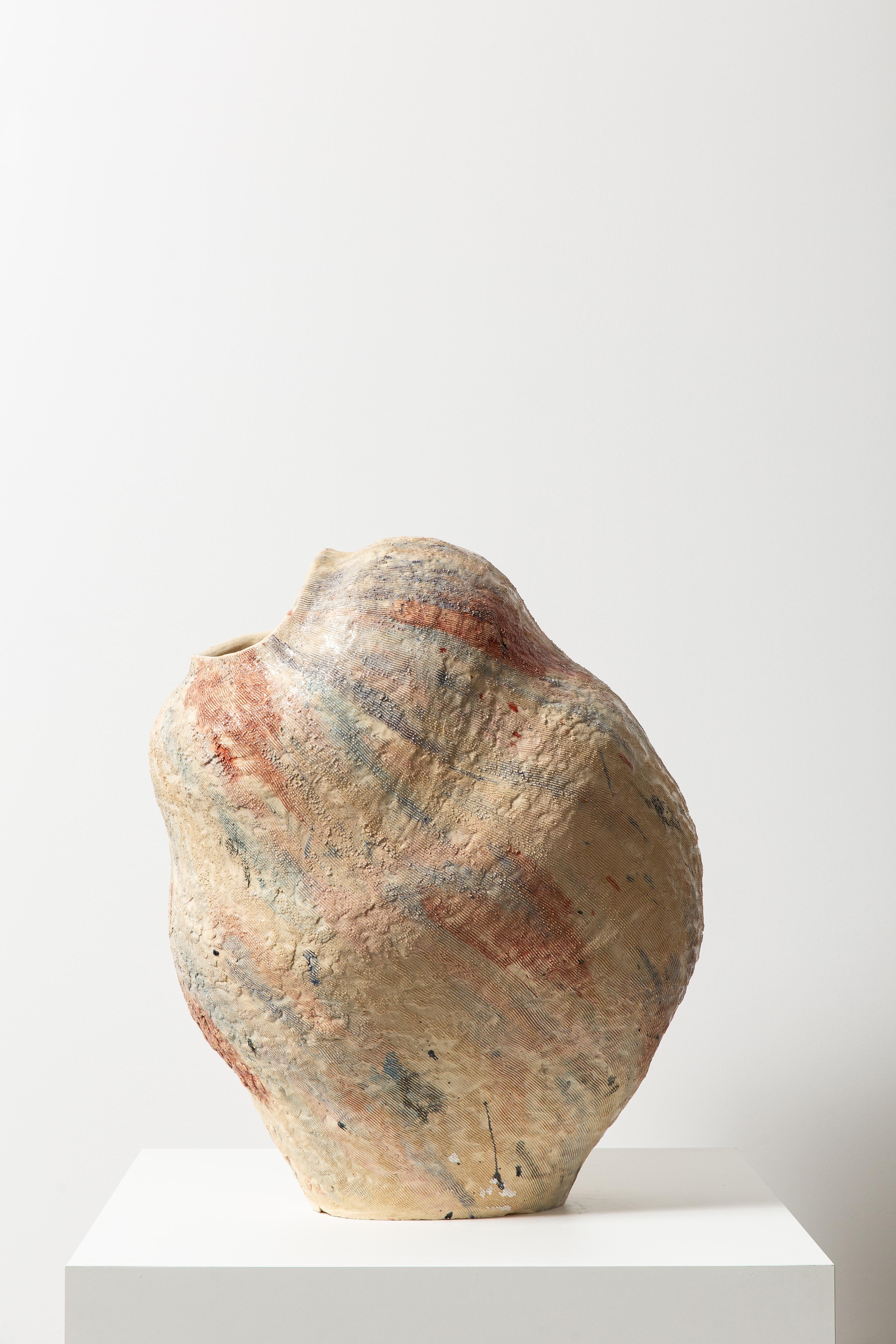 XXI secolo e contemporaneo Vaso scultoreo di Jacque Faus in vendita