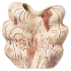 Vaso scultoreo di Jacque Faus