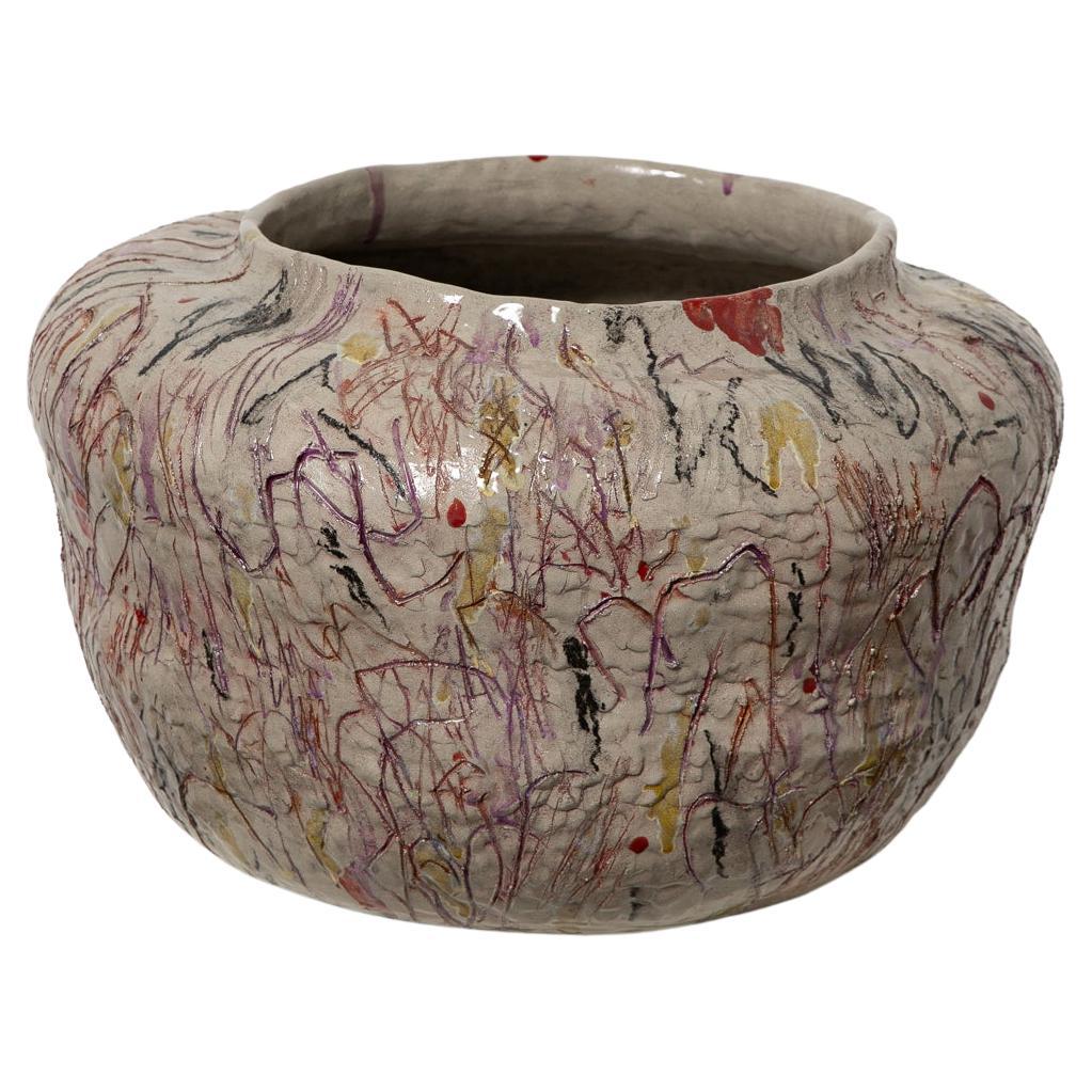 Vase sculptural de Jacque Faus
