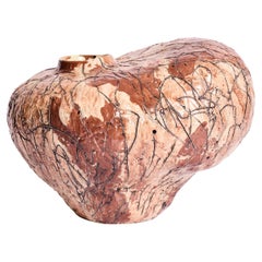 Vaso scultoreo di Jacque Faus