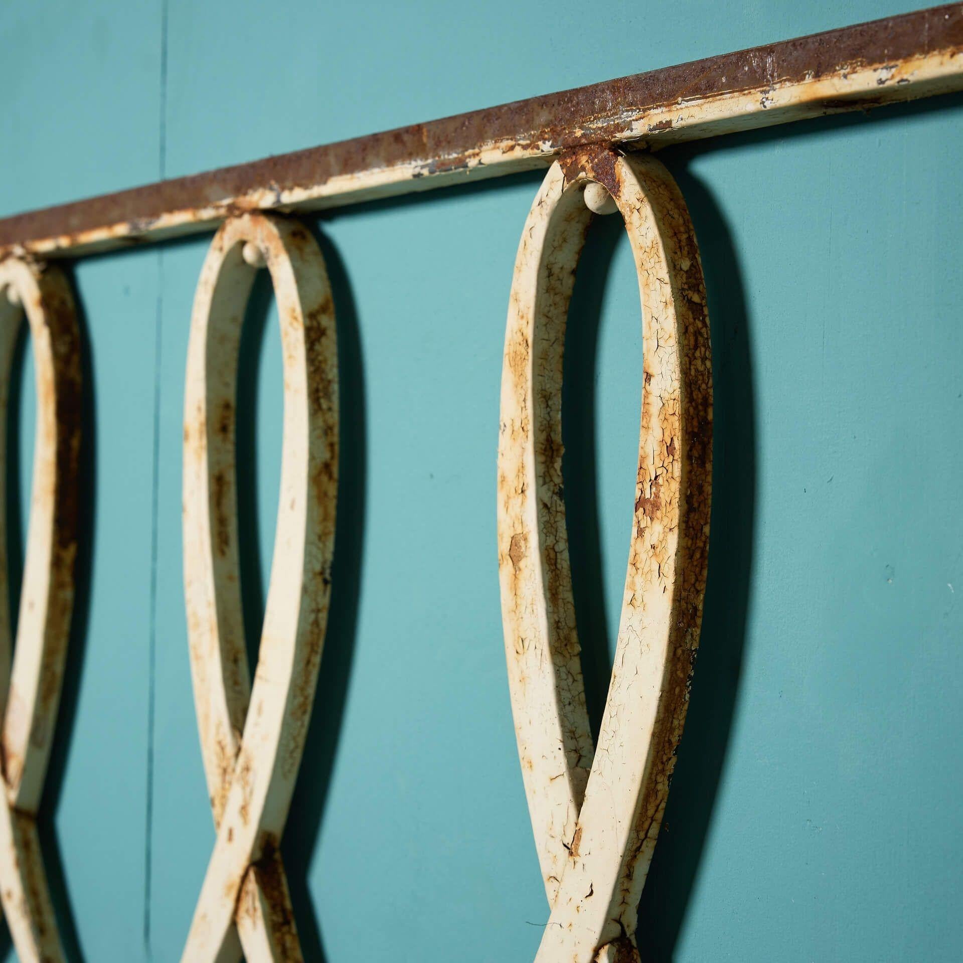 English Sculptural Victorian Iron Wall Panel For Sale