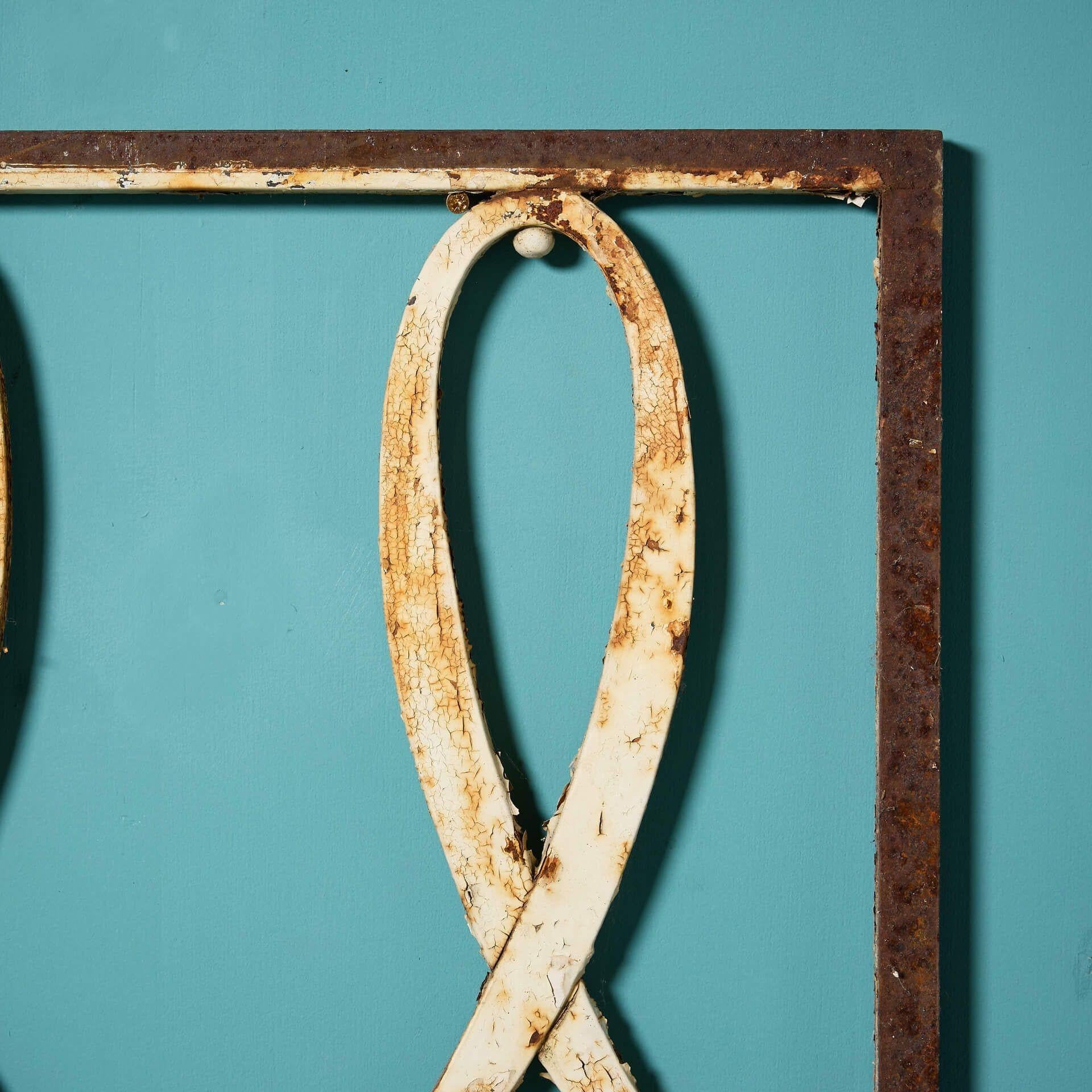 19th Century Sculptural Victorian Iron Wall Panel For Sale
