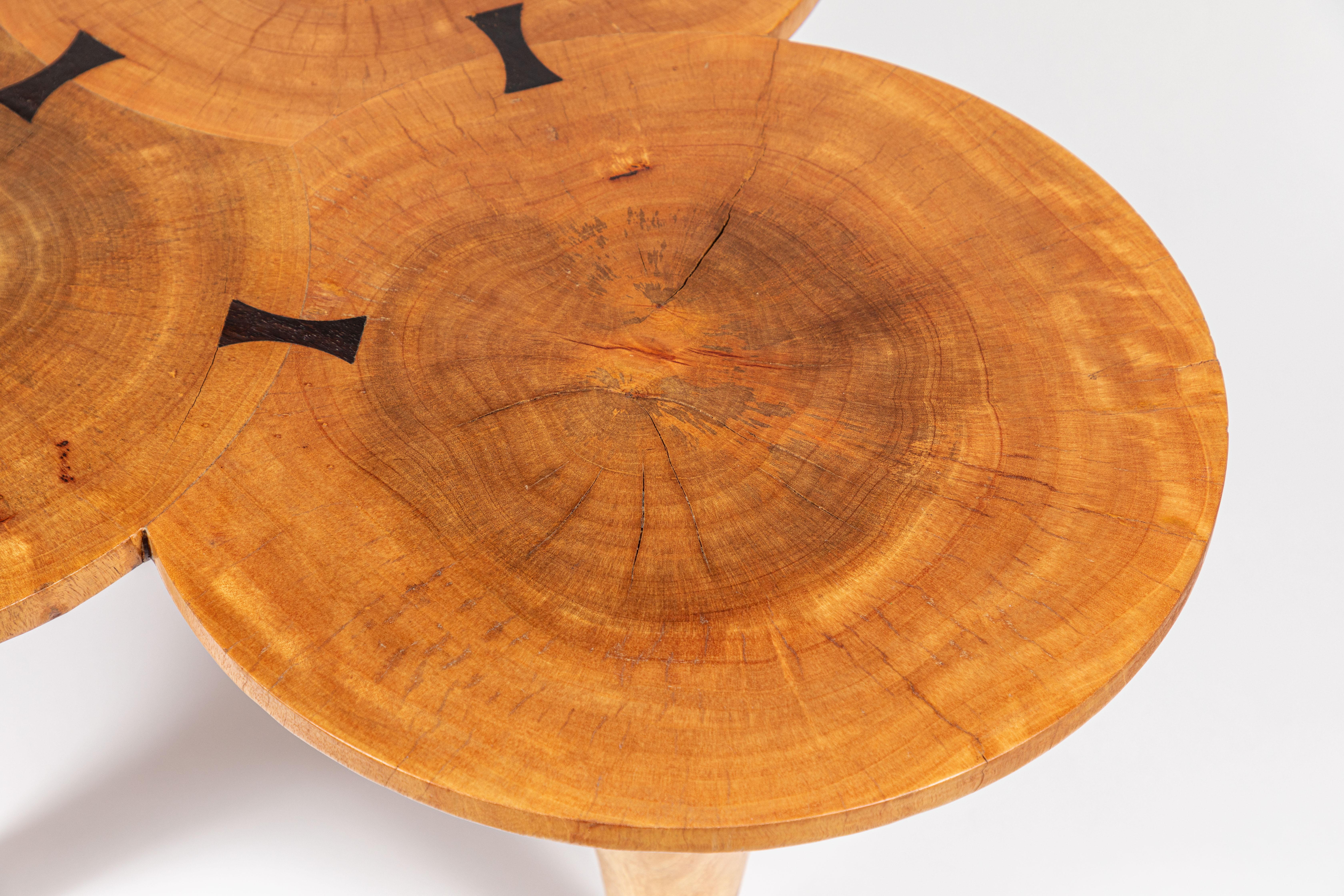 Elm Sculptural Vintage Wood Occasional or Coffee Table