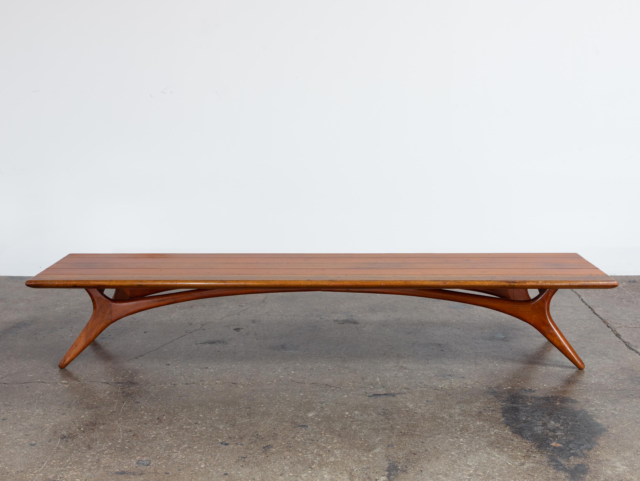 Table basse ou banc sculptural de Vladimir Kagan pour Grosfeld House en vente 4
